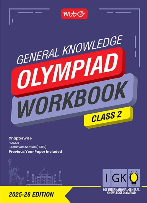 MTG International General Knowledge Olympiad (IGKO) Workbook for Class 2 - SOF Olympiad Preparation Books | 2025-2026 Edition